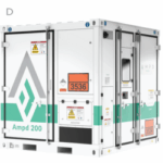 new type battery storage system from AMPD. AMPD 200