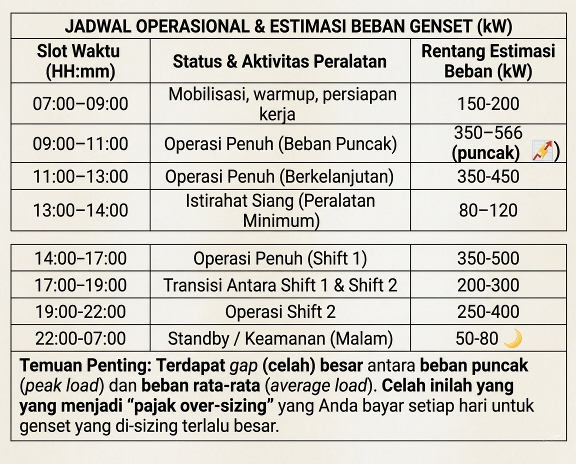 Beban Genset