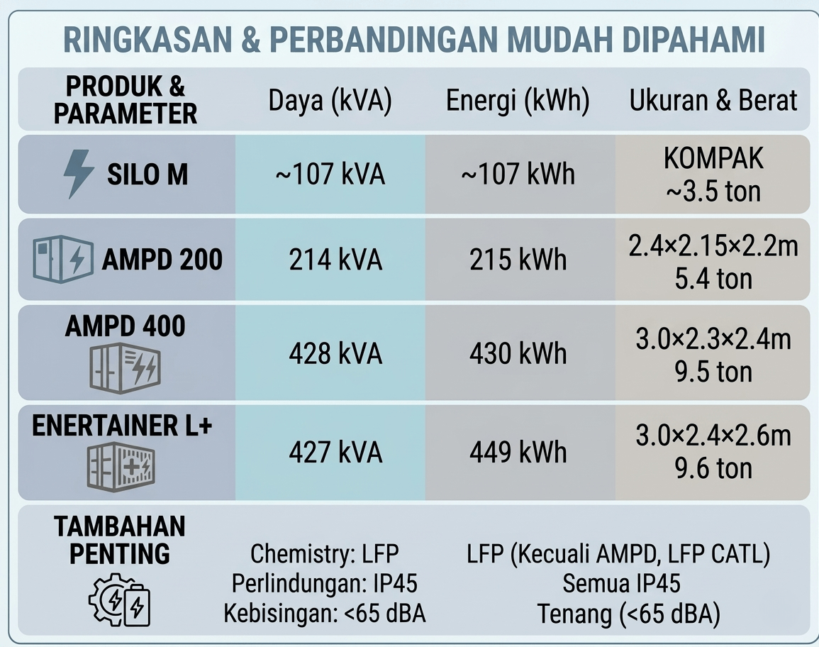 Perbandingan Produk AMPD