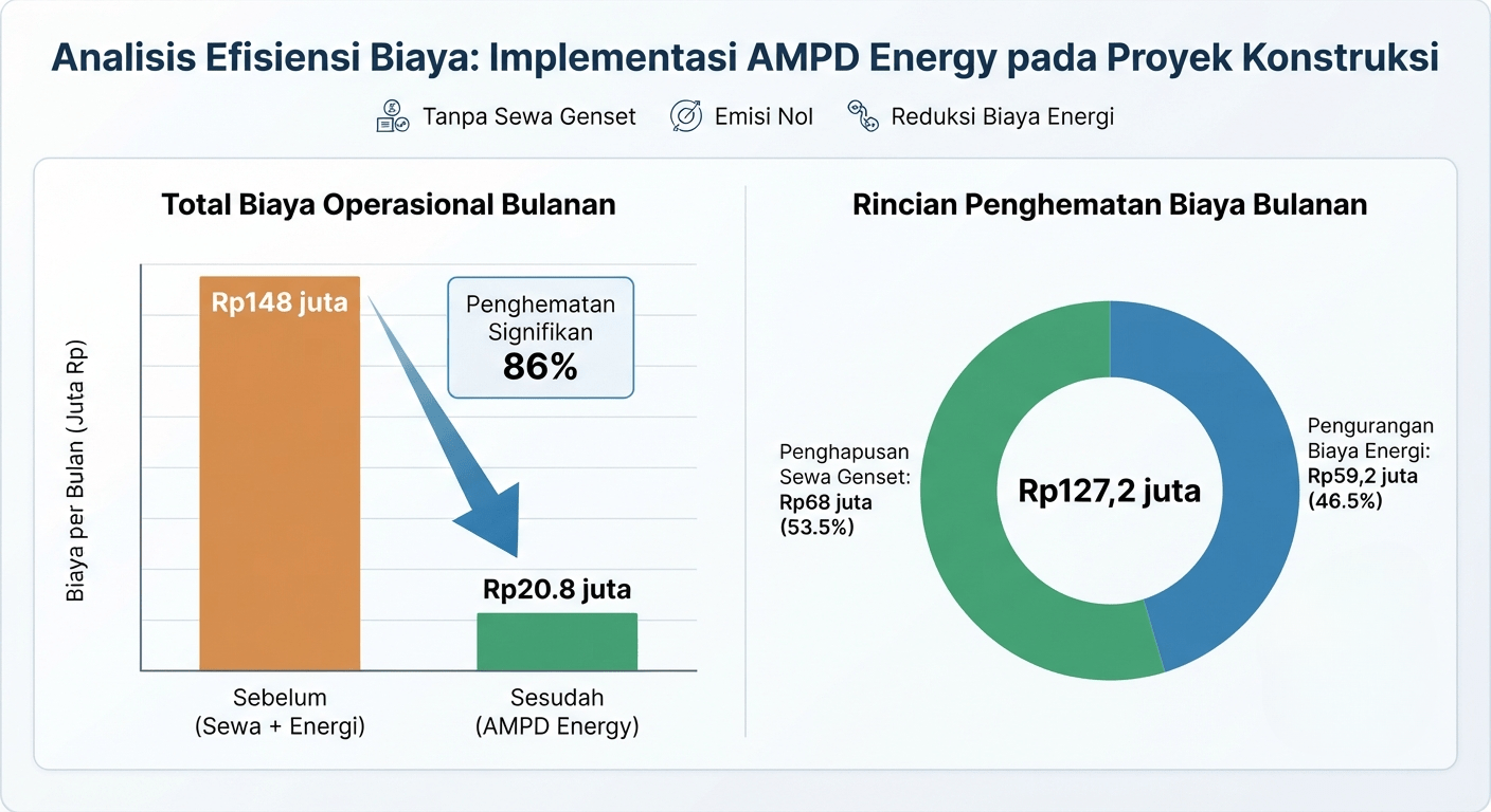 Grafik Perbandingan Biaya Operasional